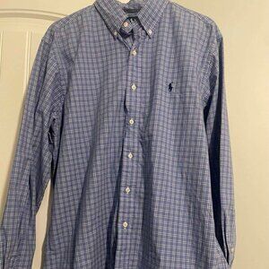 Ralph Lauren Polo Men Button Down 16 1/2, 34/35, Long Sleeve